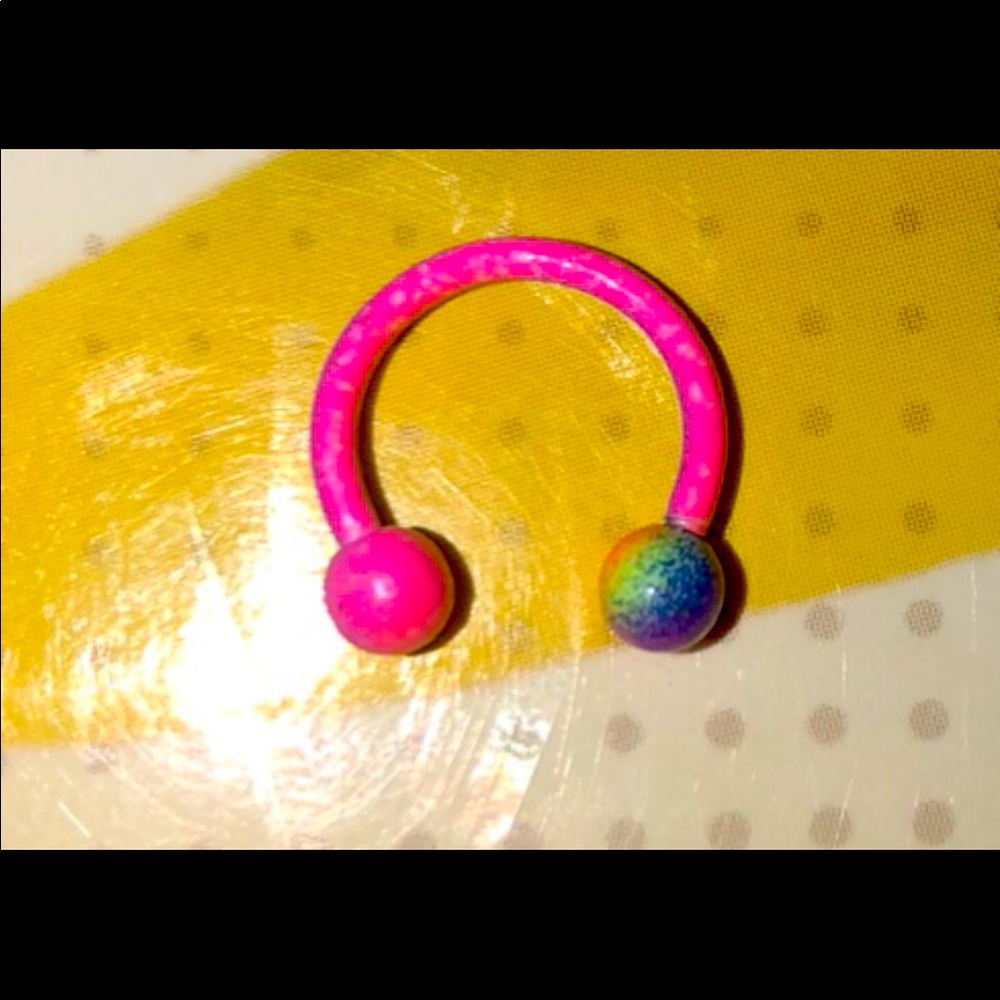 Septum double sided color one. one with no balls.